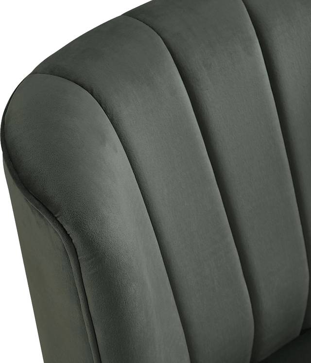 Liloa Gray Accent Chair - Thumbnail - Image 3