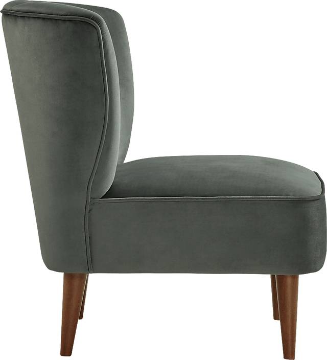 Liloa Gray Accent Chair - Thumbnail - Image 4