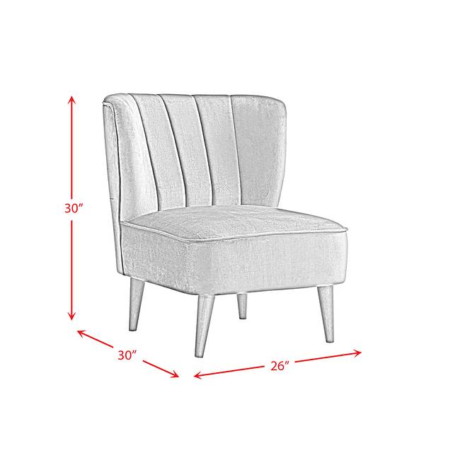 Liloa Gray Accent Chair - Thumbnail - Image 10