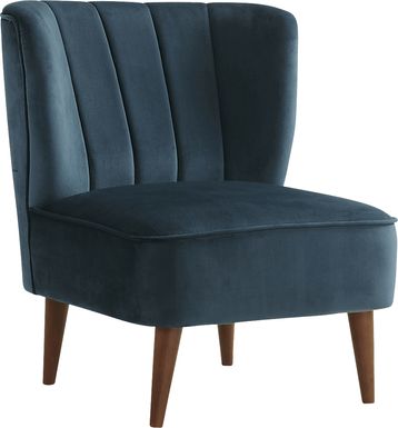 Liloa Navy Accent Chair