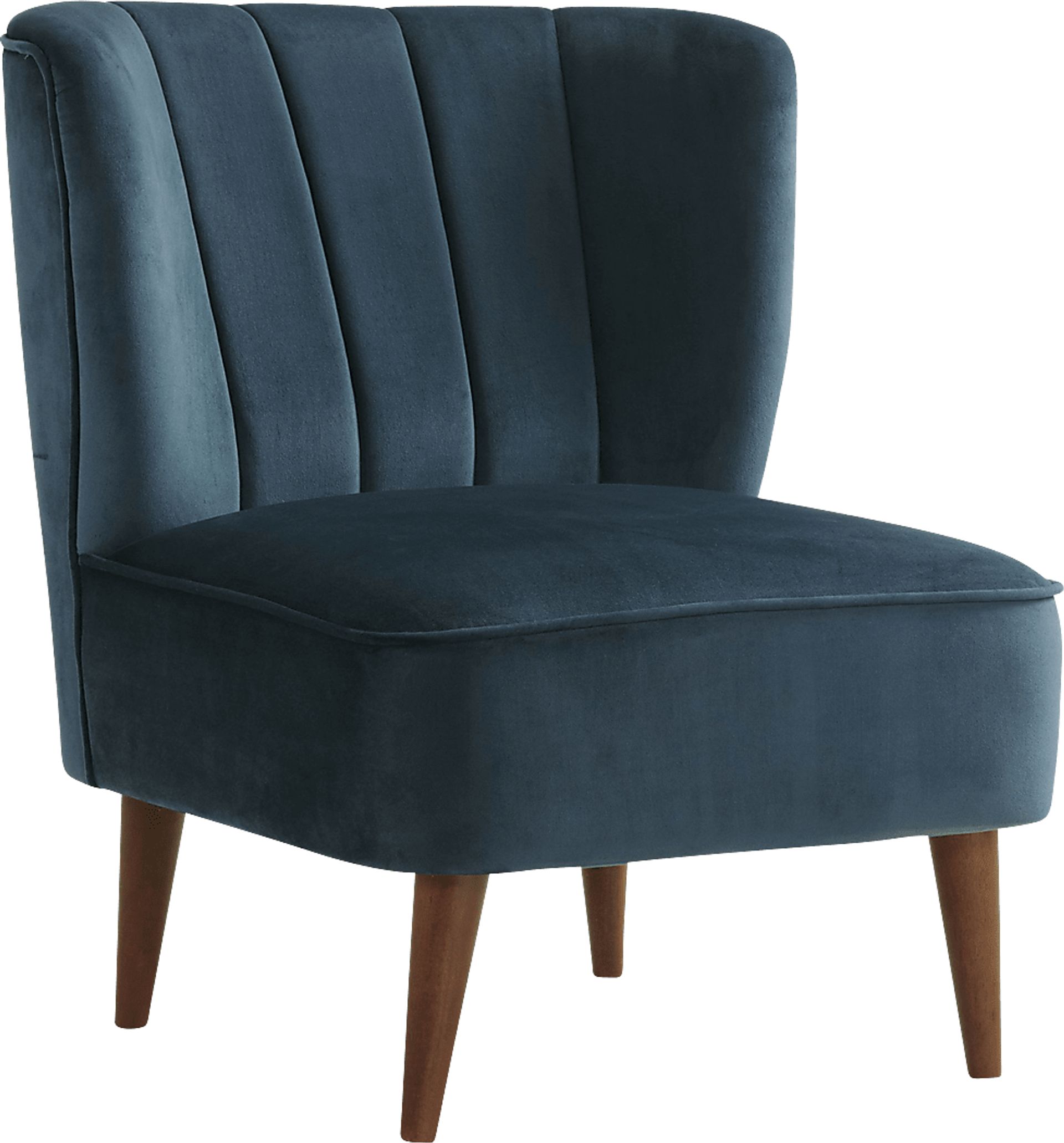 Liloa Navy Accent Chair - Image 1