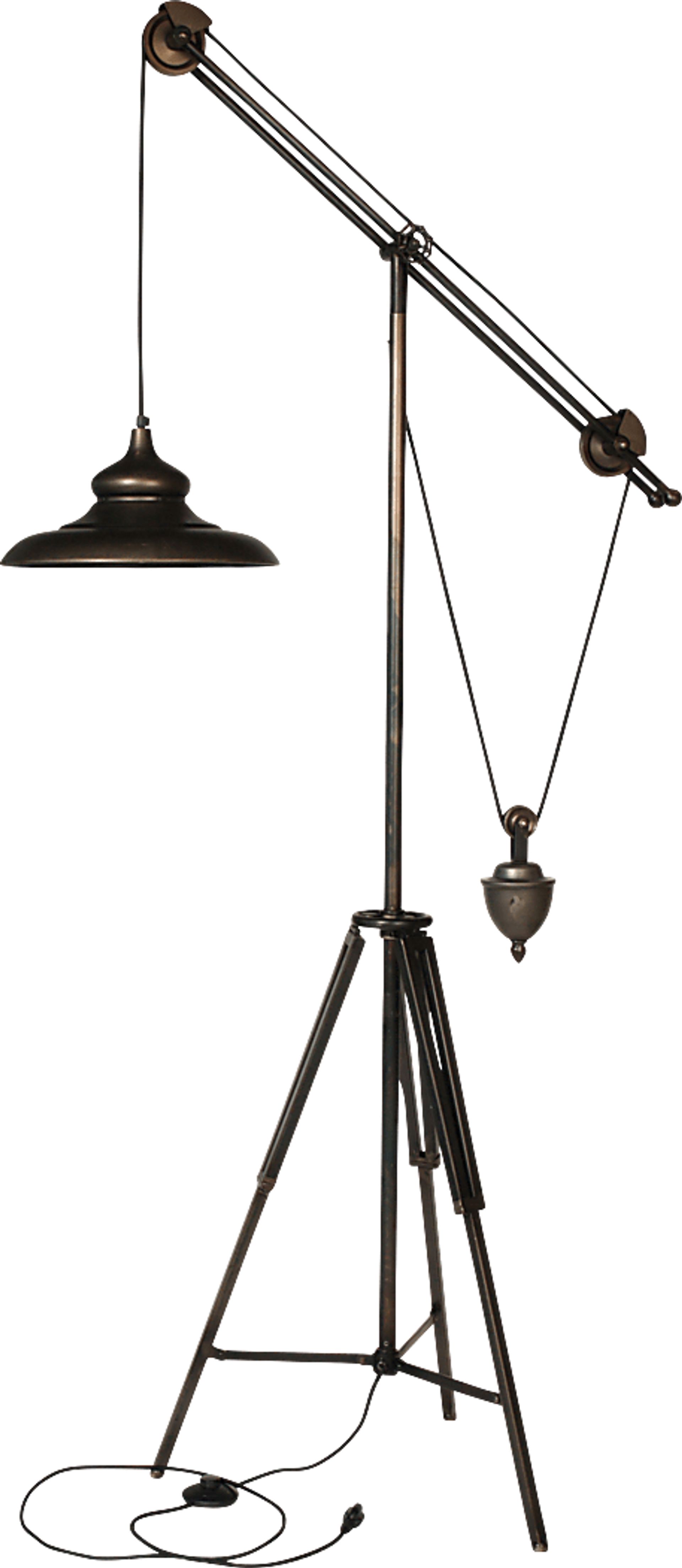 Lily Langtree Bronze Floor Lamp - Image 1