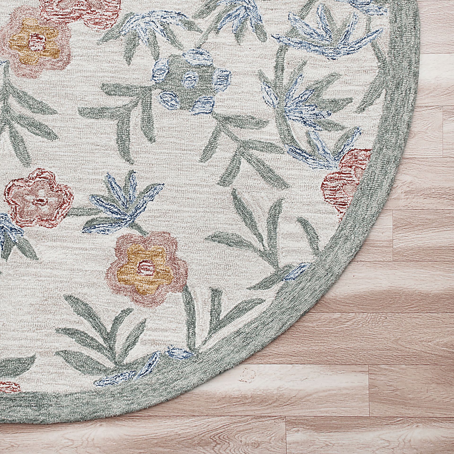 Lilybead Pink 6' Round Rug - Image 4