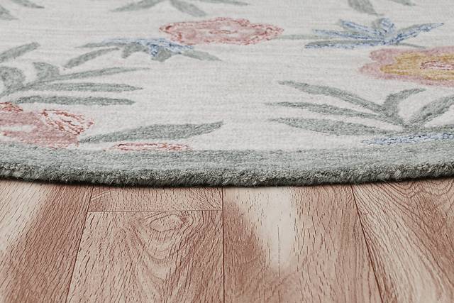Lilybead Pink 6' Round Rug - Thumbnail - Image 6
