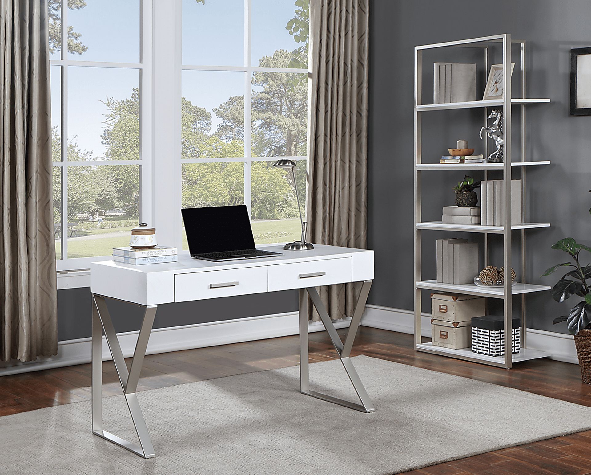 Lilydale White Etagere - Image 3