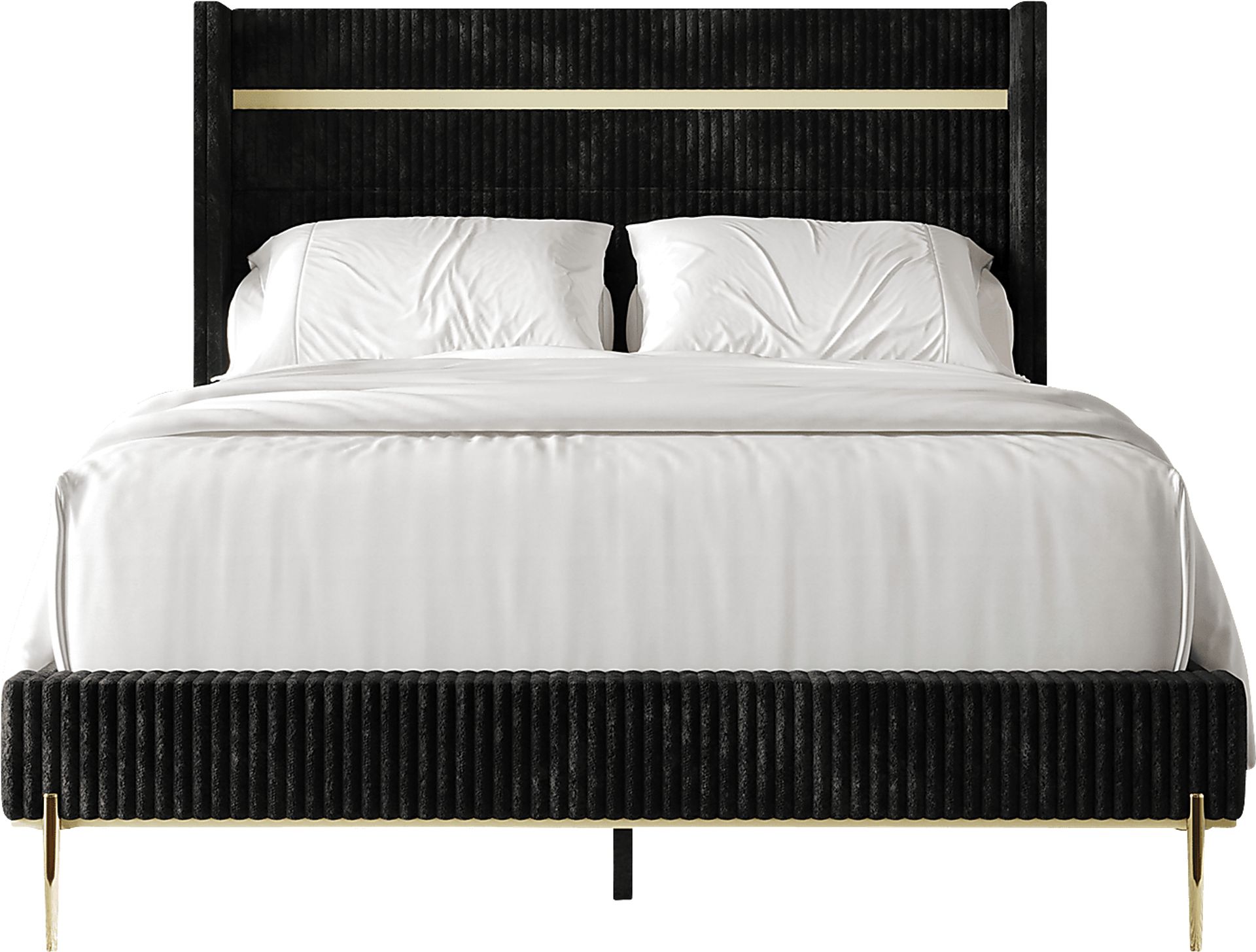 Lilypadway Black Queen Bed - Image 3