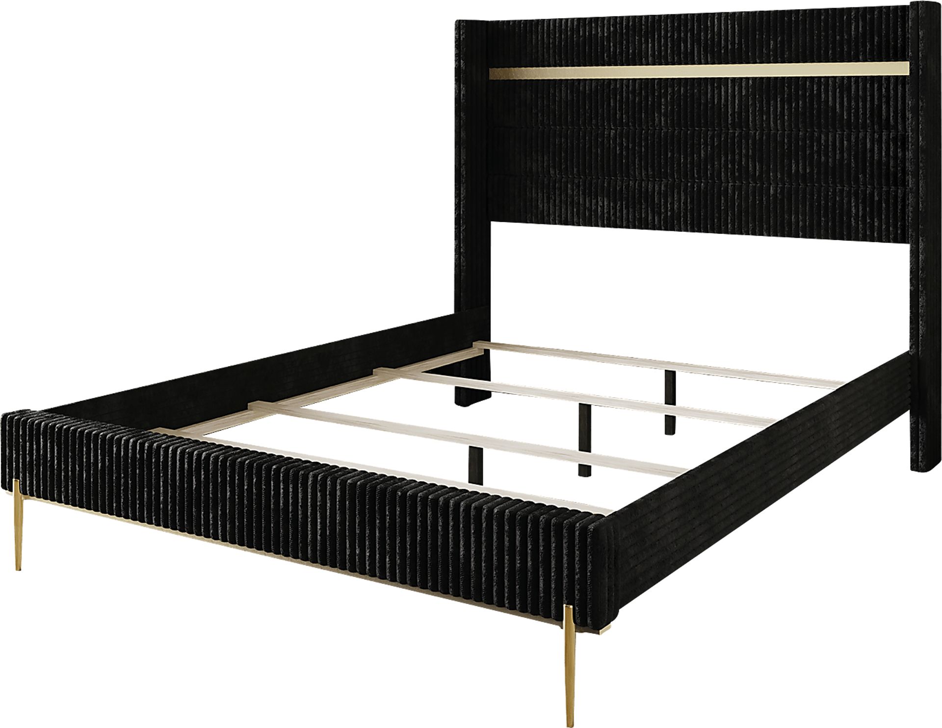 Lilypadway Black Queen Bed - Image 4