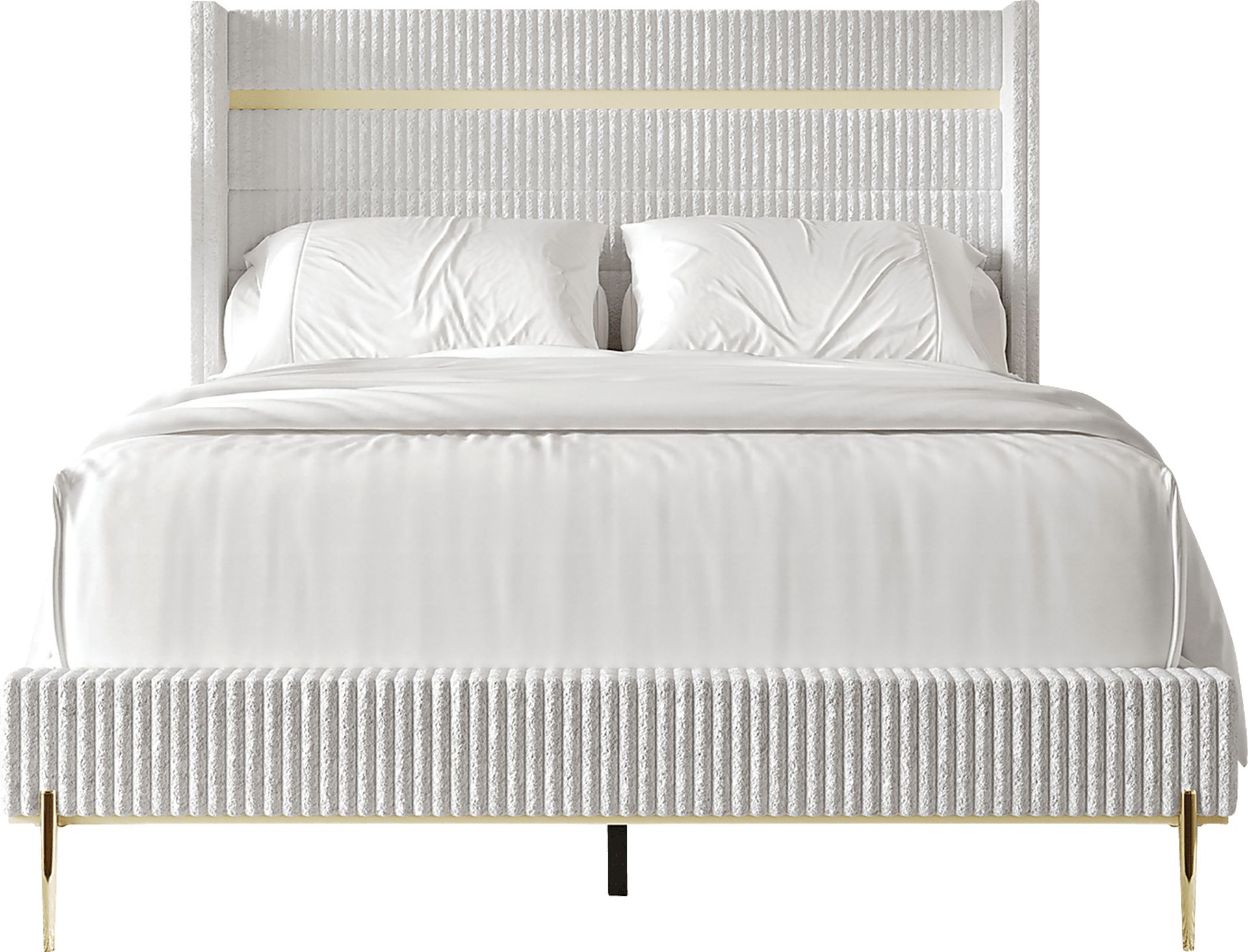 Lilypadway White Full Bed - Image 4