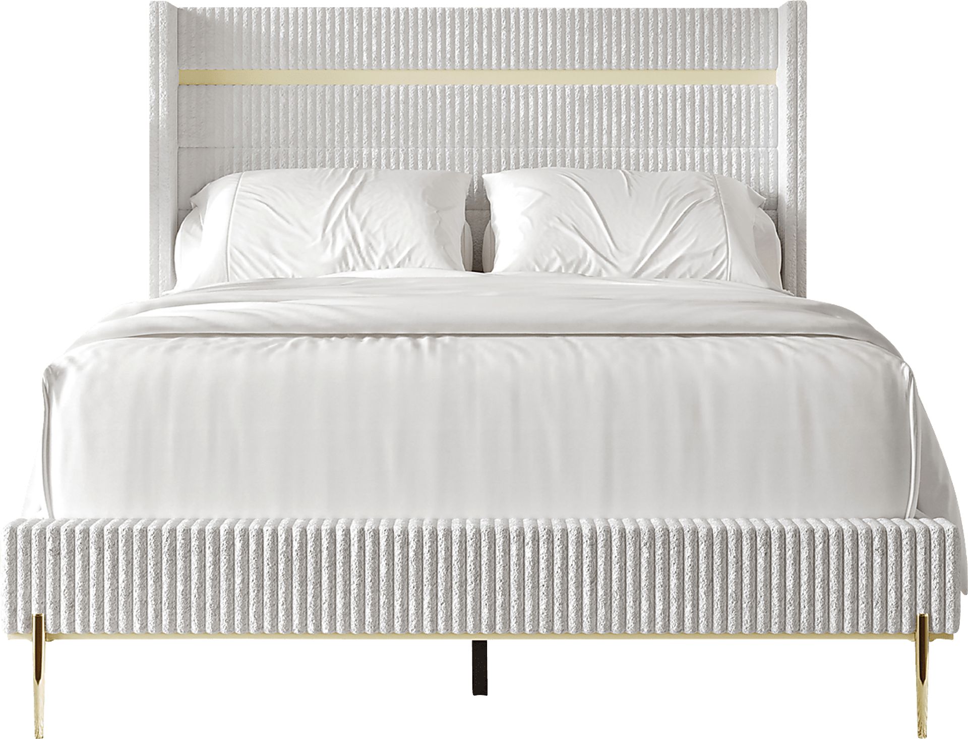 Lilypadway White Queen Bed - Image 3