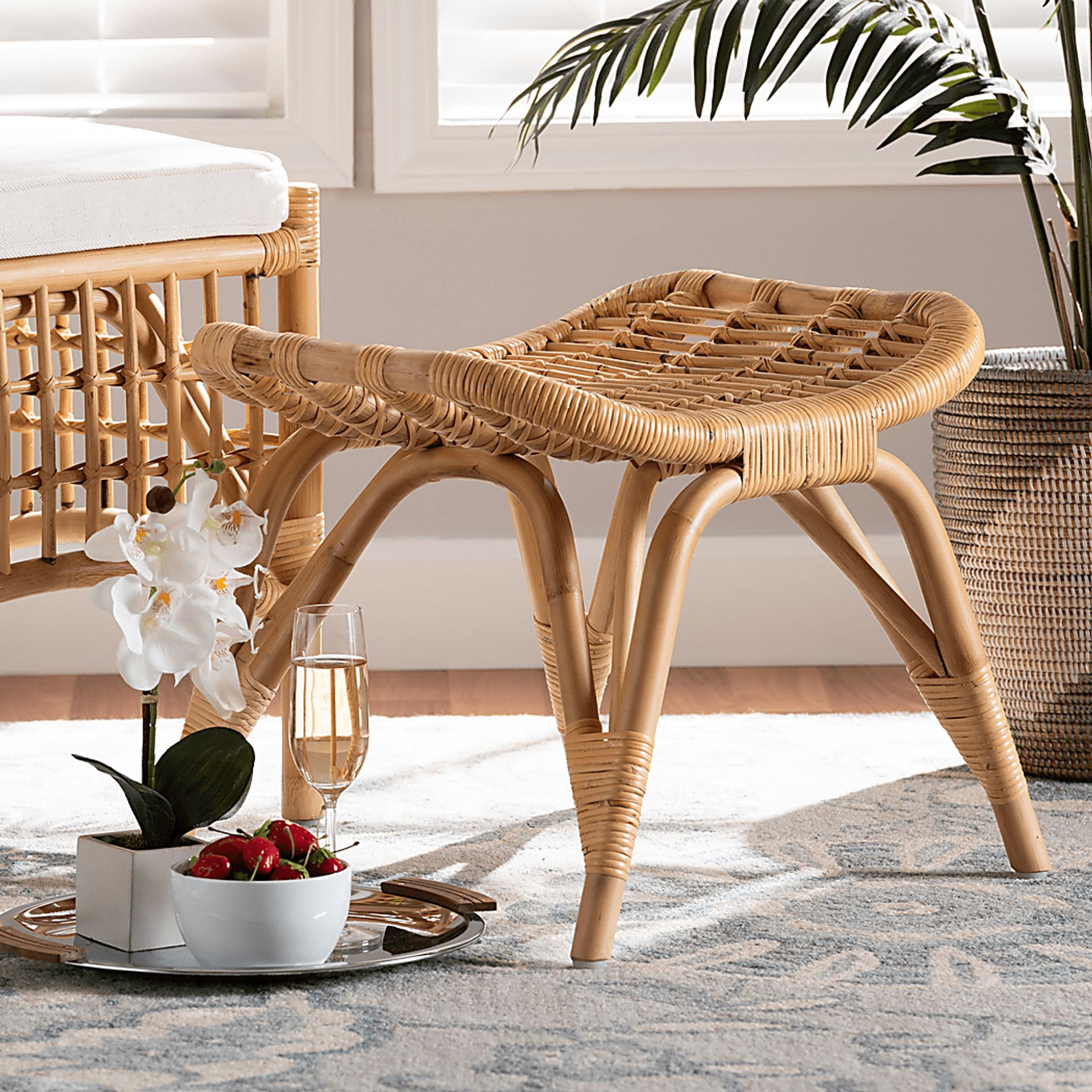 Lilyren Natural Ottoman - Image 8