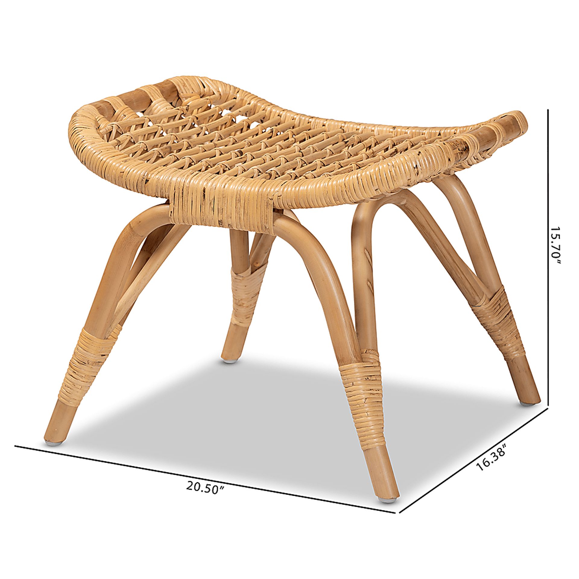 Lilyren Natural Ottoman - Image 9