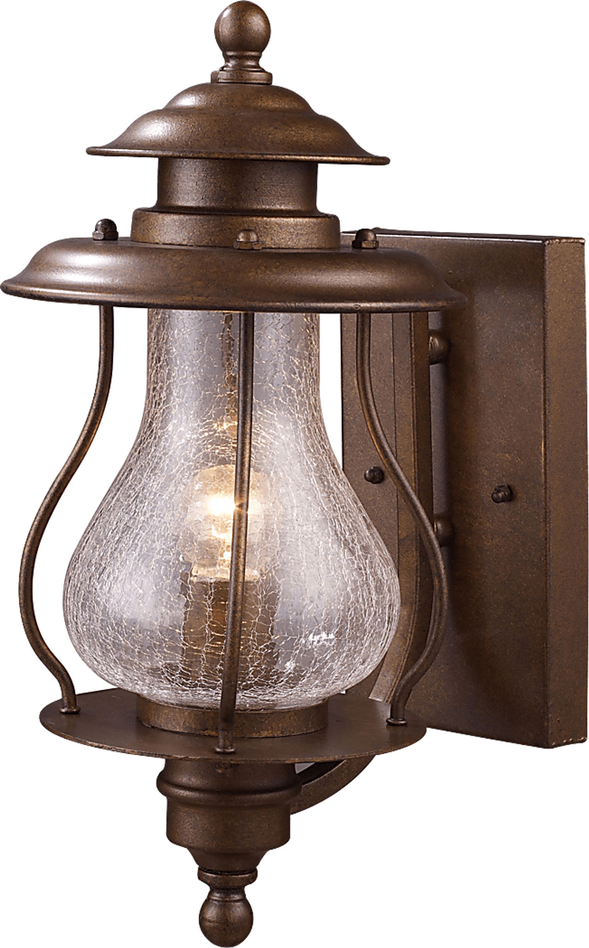 Limbaker Brown Outdoor Wall Sconce - Image 1