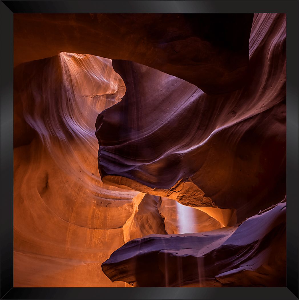 Limbus Brown Framed Wooden Wall Art