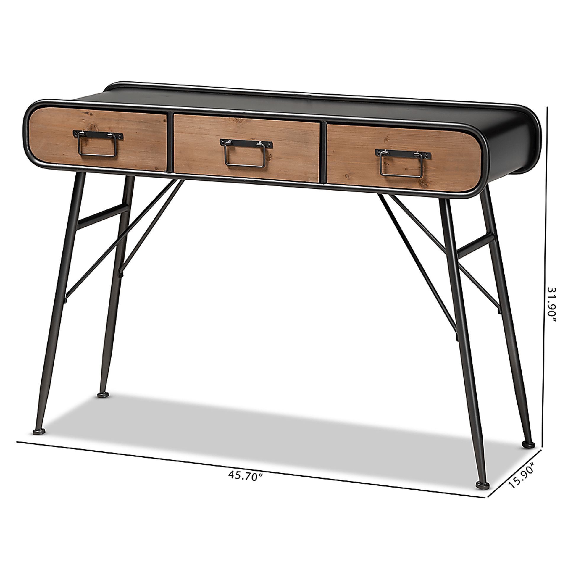 Limekiln Brown Sofa Table - Image 8