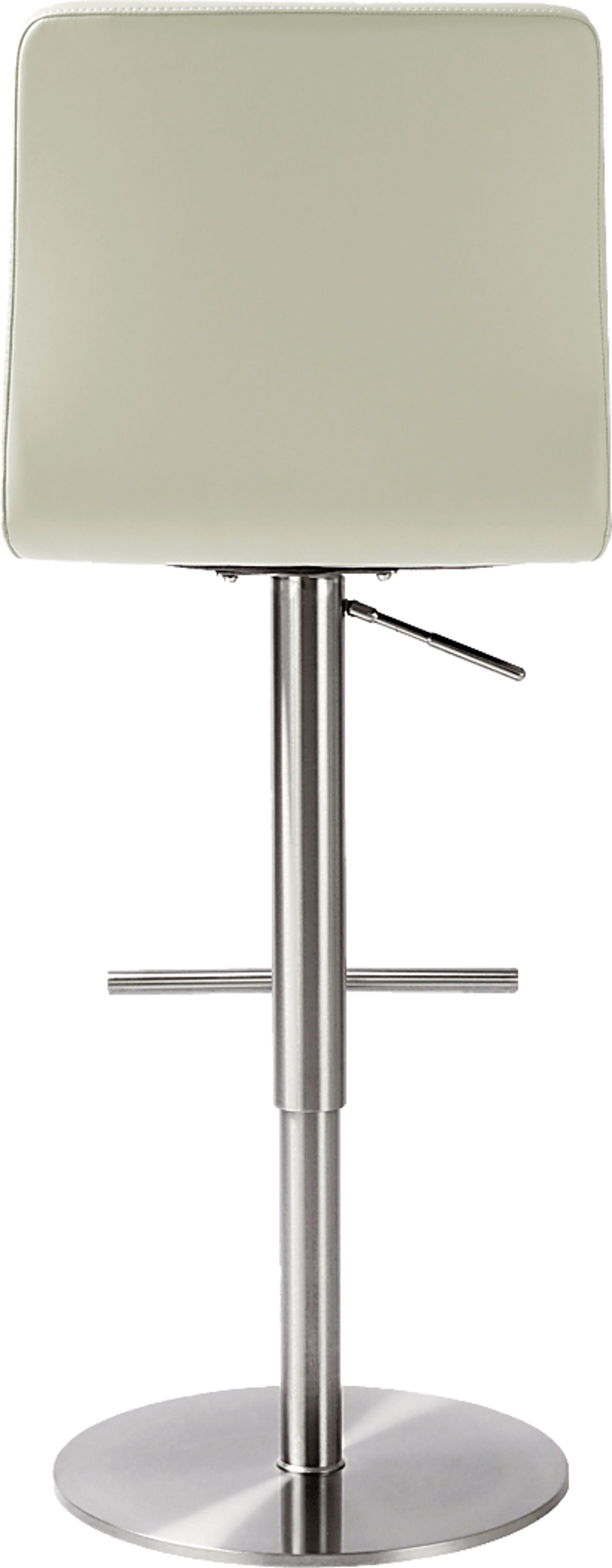 Limoneria Light Gray Adjustable Barstool - Image 4