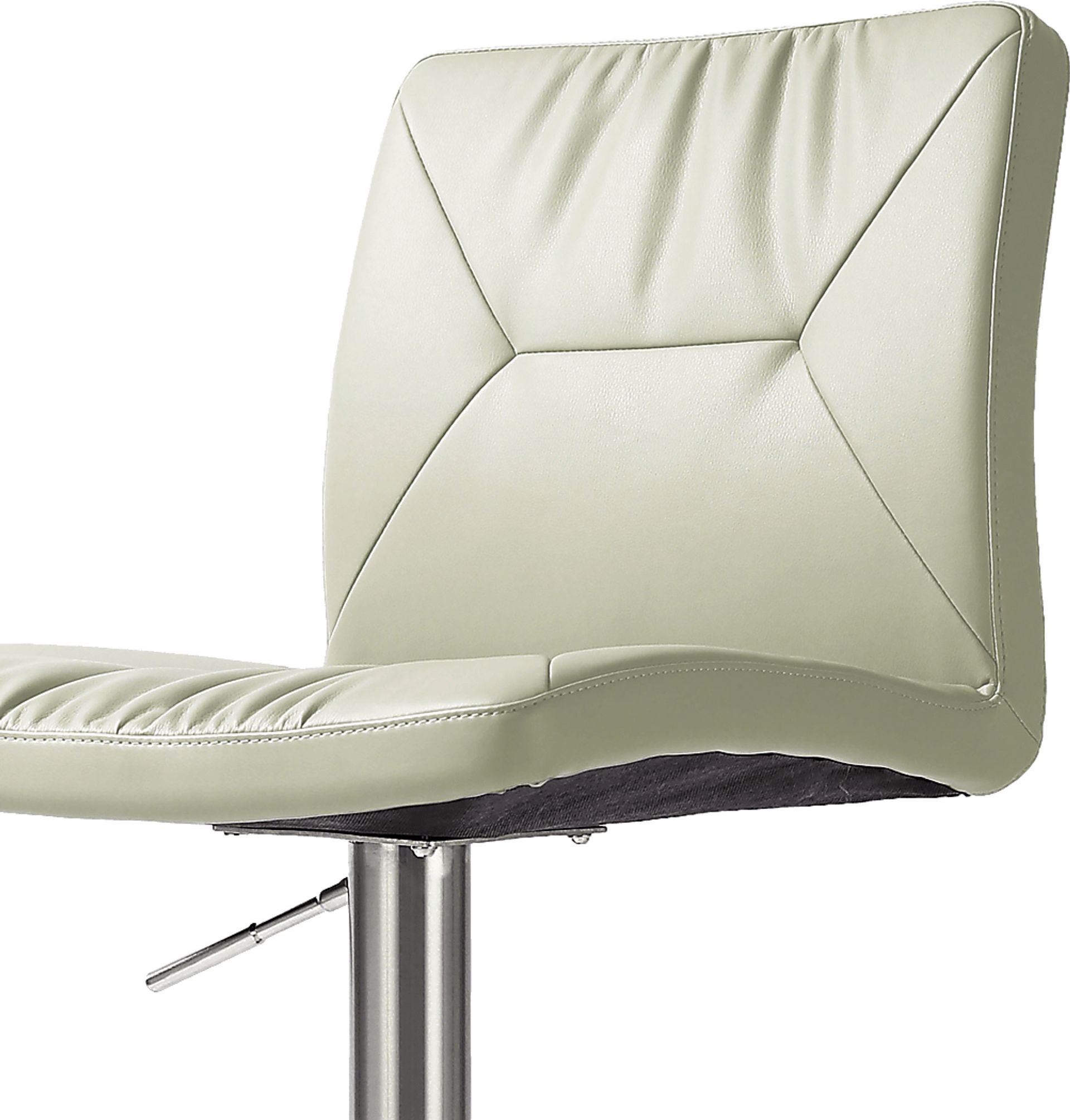 Limoneria Light Gray Adjustable Barstool - Image 5