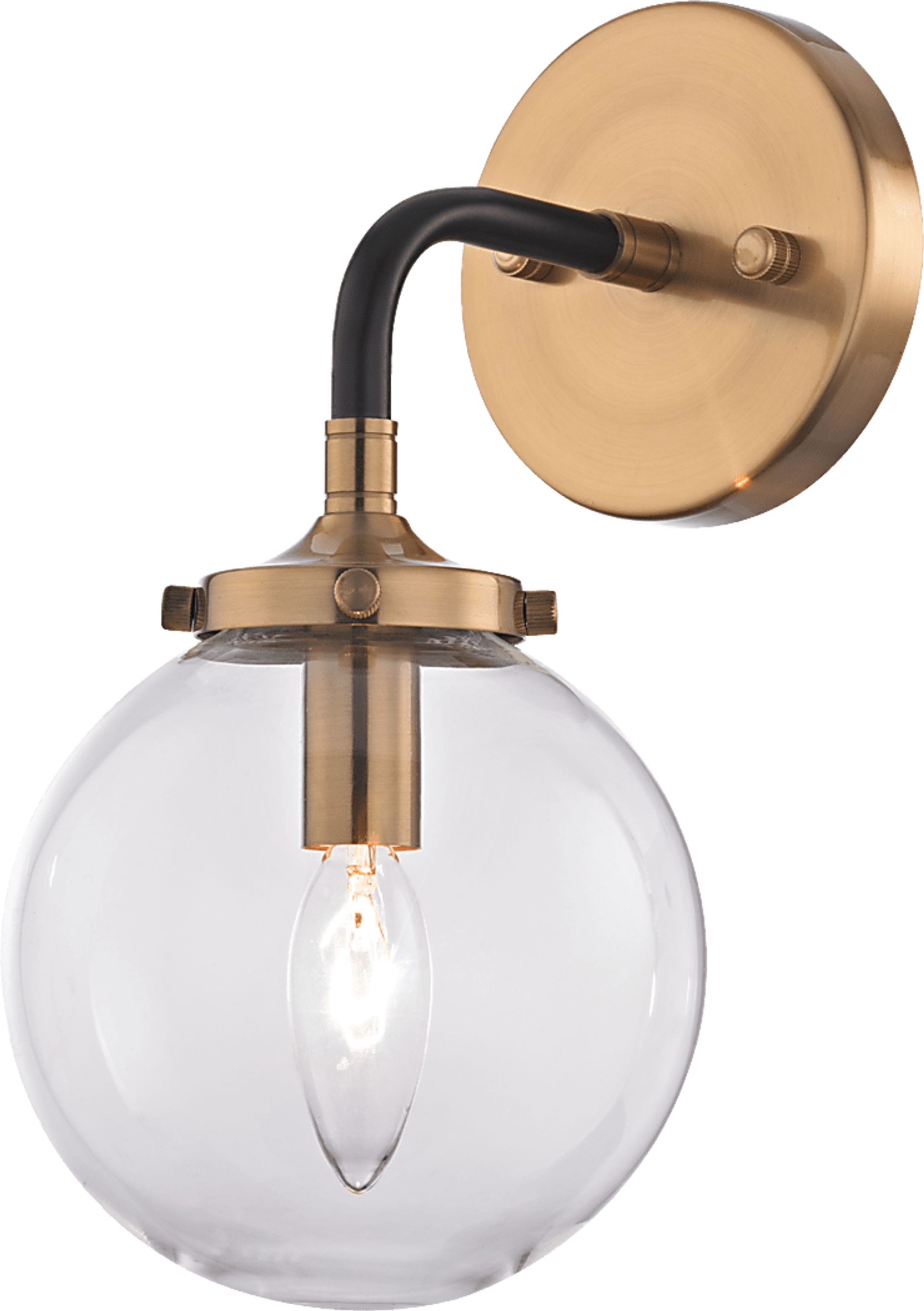 Linarbor Road Gold Sconce - Image 1