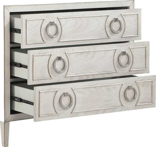 Linberry White Accent Cabinet - Thumbnail - Image 3