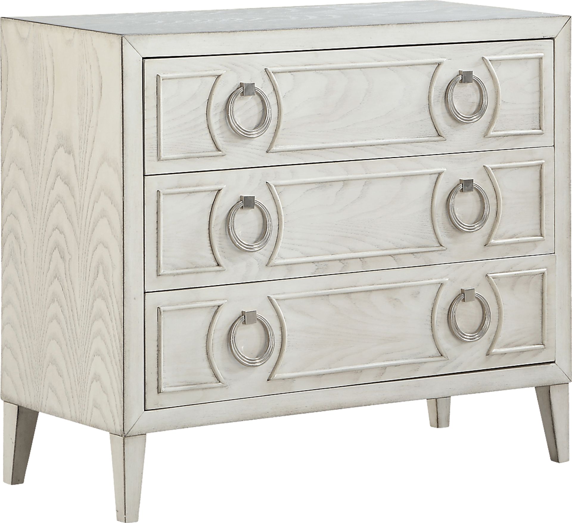 Linberry White Accent Cabinet - Image 1