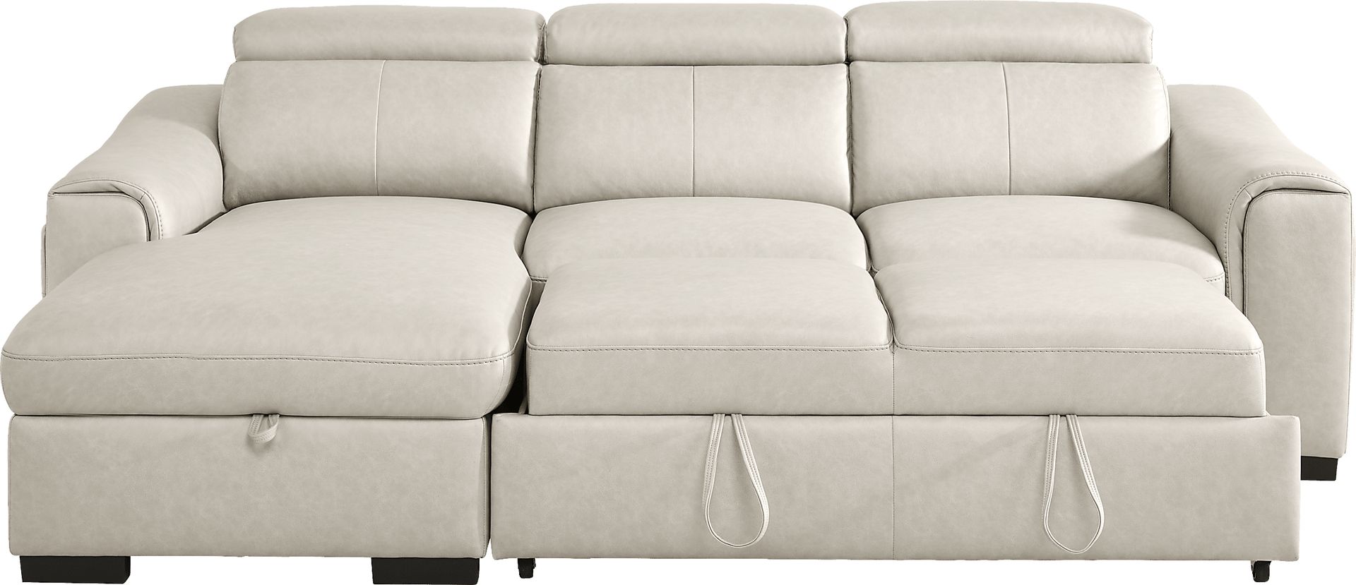 Linbrook Gray 2 Pc Sleeper Sectional - Image 3