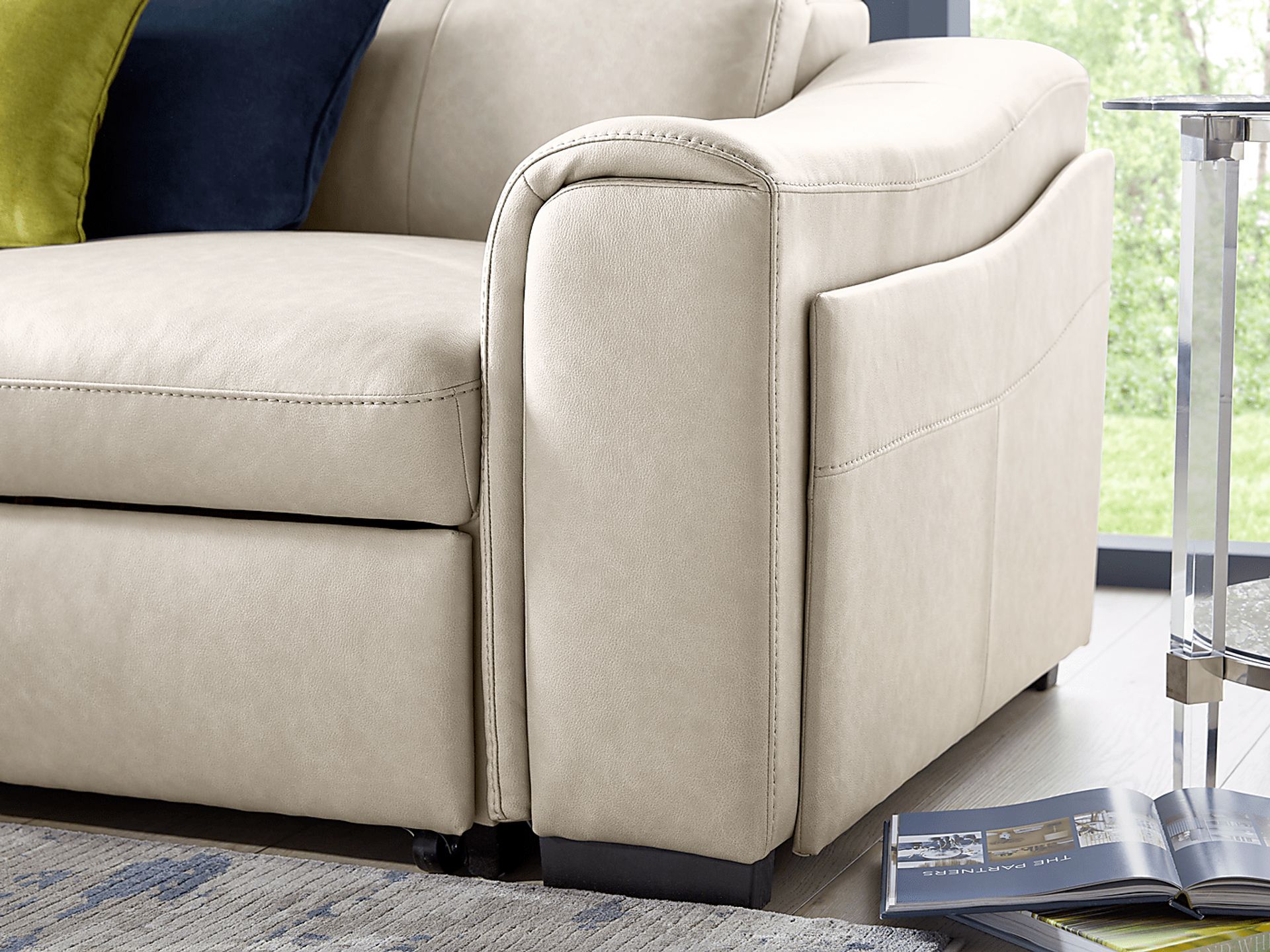 Linbrook Gray 2 Pc Sleeper Sectional - Image 6