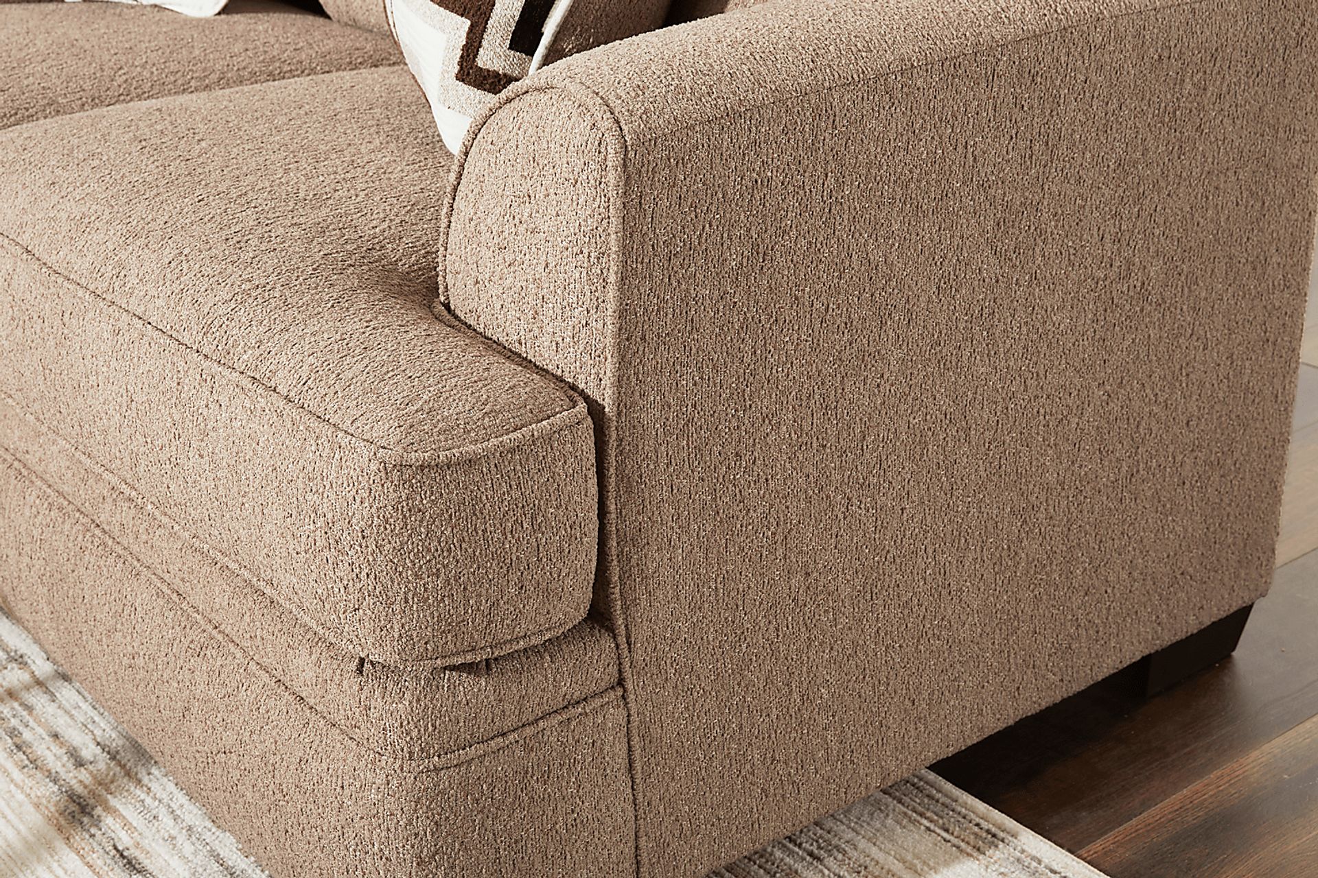 Lincoln Park Latte Loveseat - Image 4