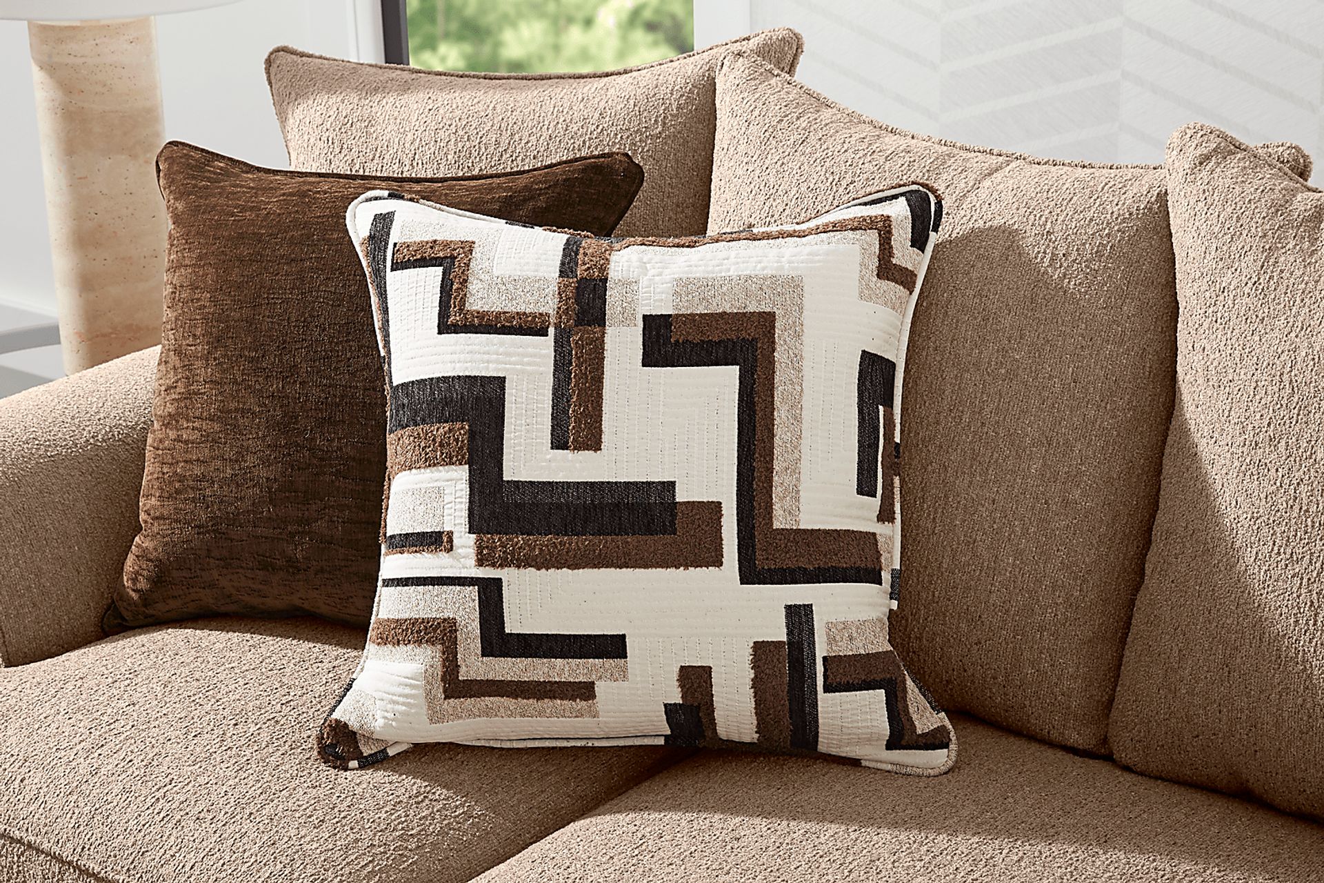 Lincoln Park Latte Sleeper Sofa - Image 4