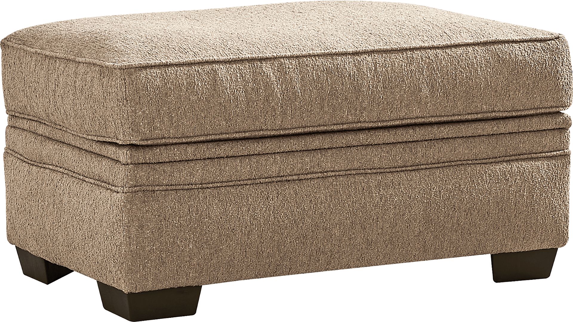 Lincoln Park Latte Storage Cocktail Ottoman - Image 1