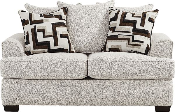 Lincoln Park Off-White Loveseat