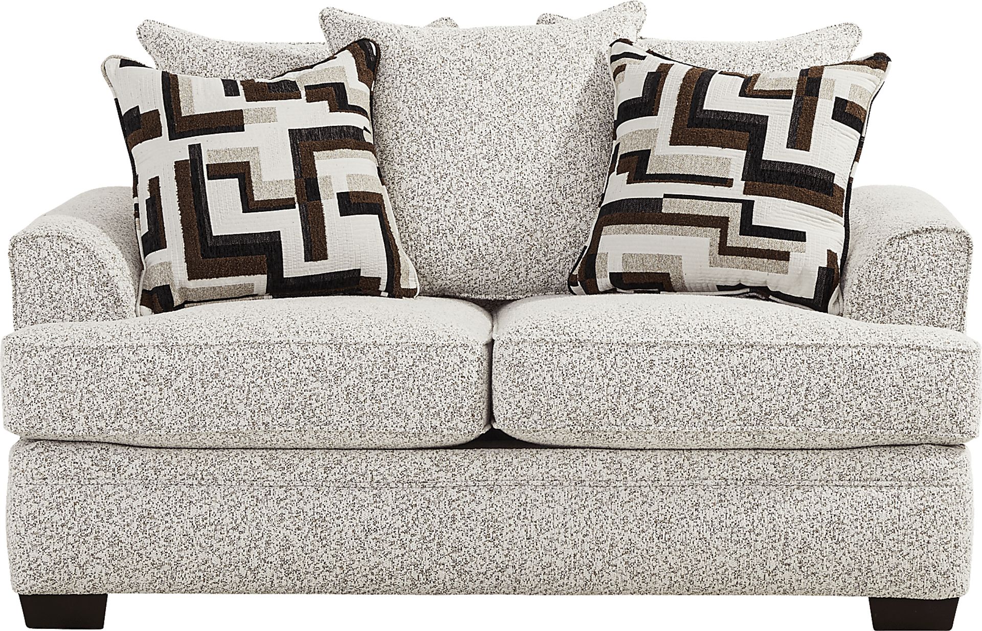 Lincoln Park Off-White Loveseat - Image 1