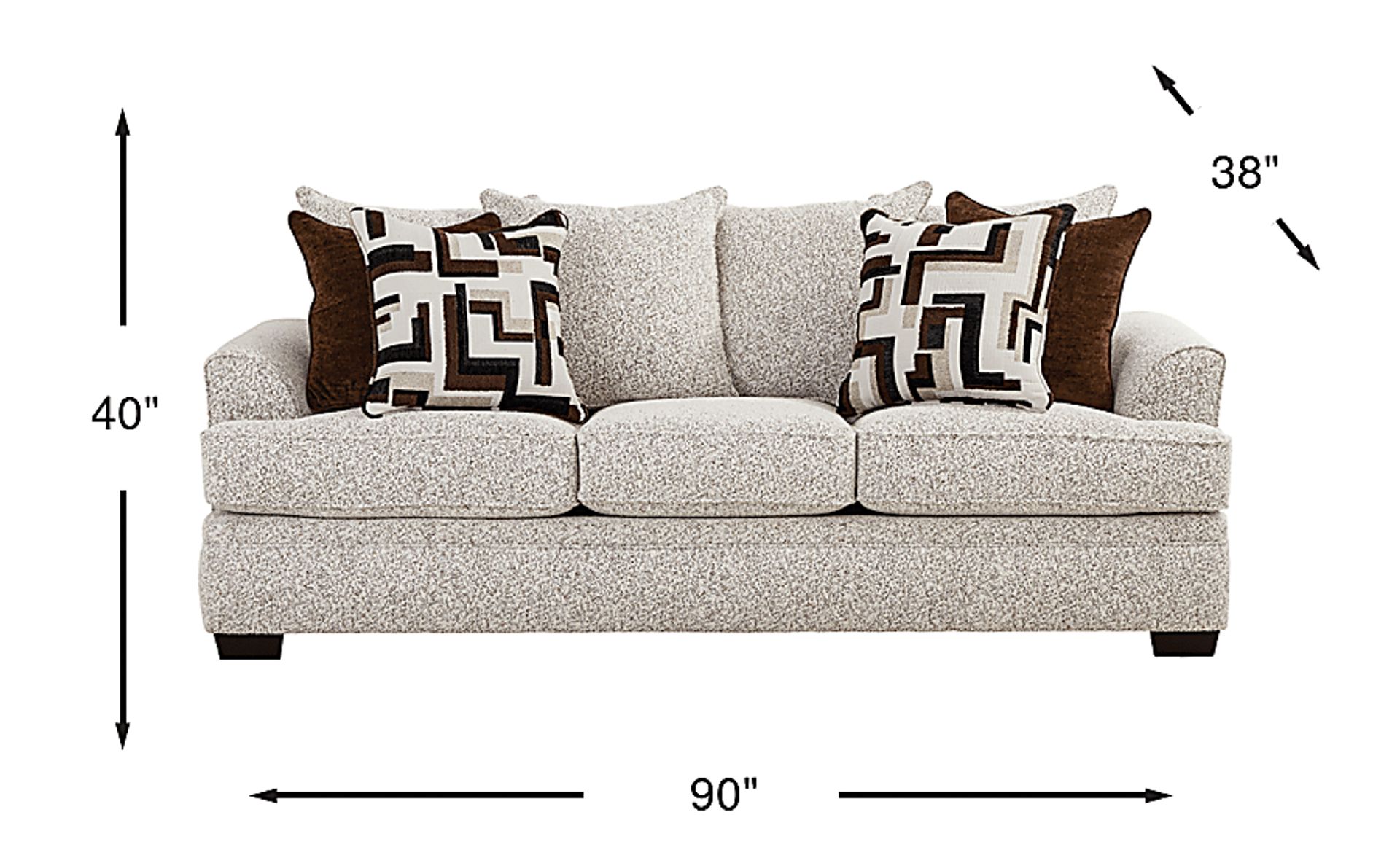 Dimension Image. Please refer to the Dimension Tab on this page for dimension details.