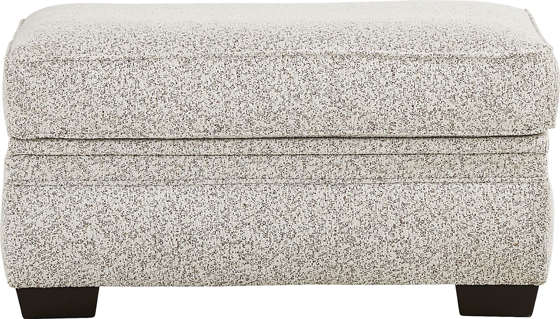 Lincoln Park Off-White Storage Cocktail Ottoman - Image 2