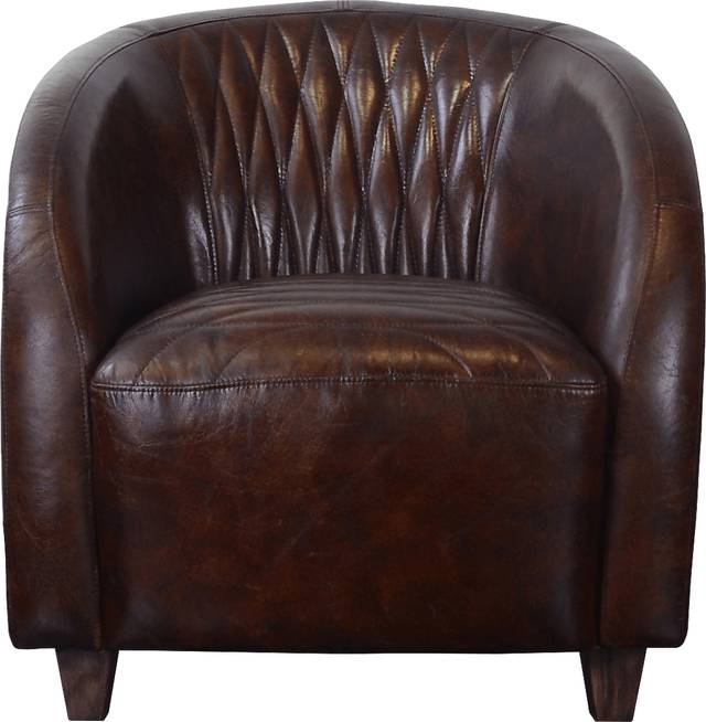 Lincolonshire Brown Accent Chair - Thumbnail - Image 5