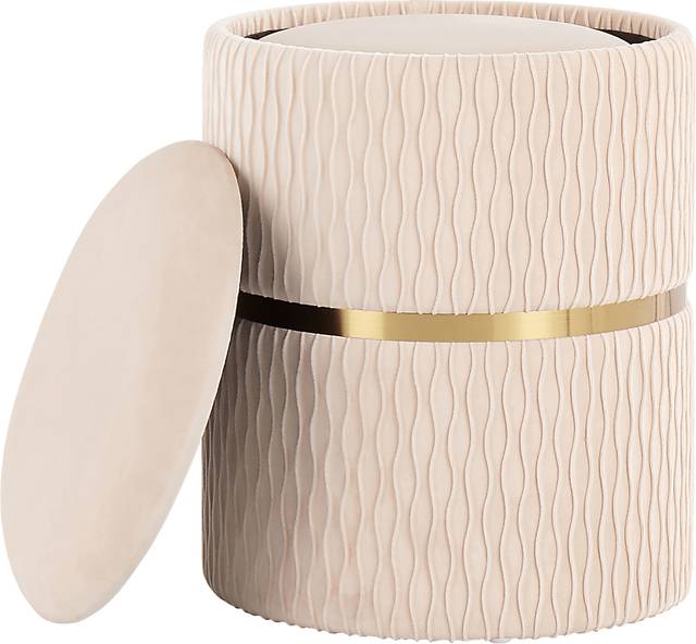 Lincoya Cream Ottoman, Set of 2 - Thumbnail - Image 5