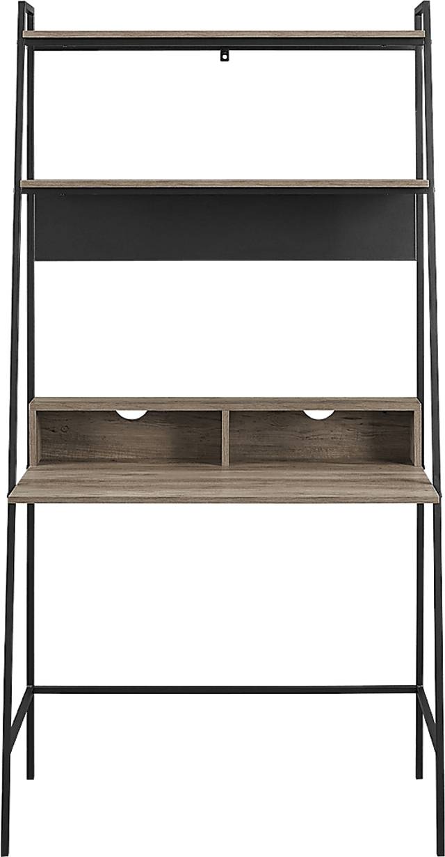 Lindacrest Gray Desk - Thumbnail - Image 2