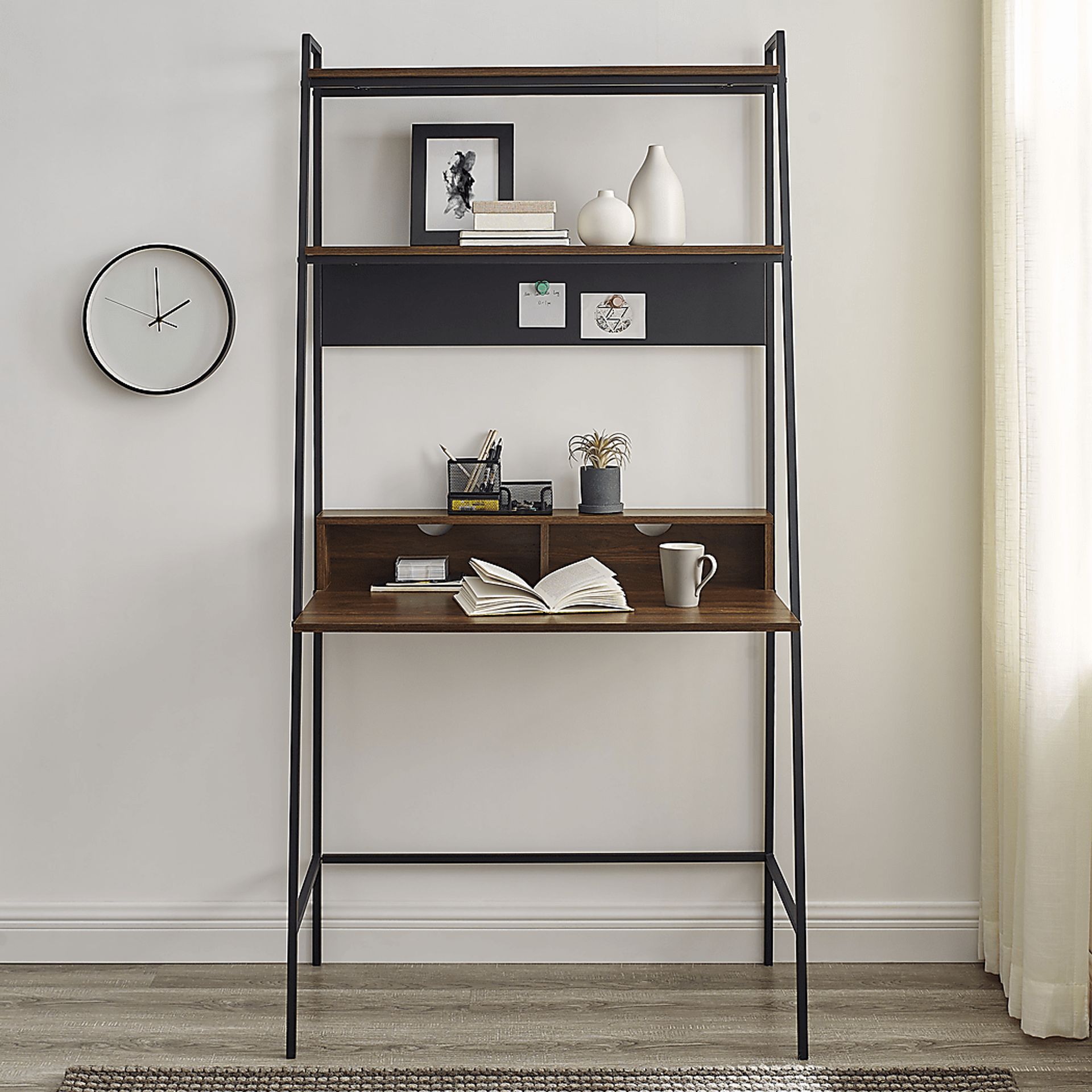 Lindacrest Walnut Desk - Image 4