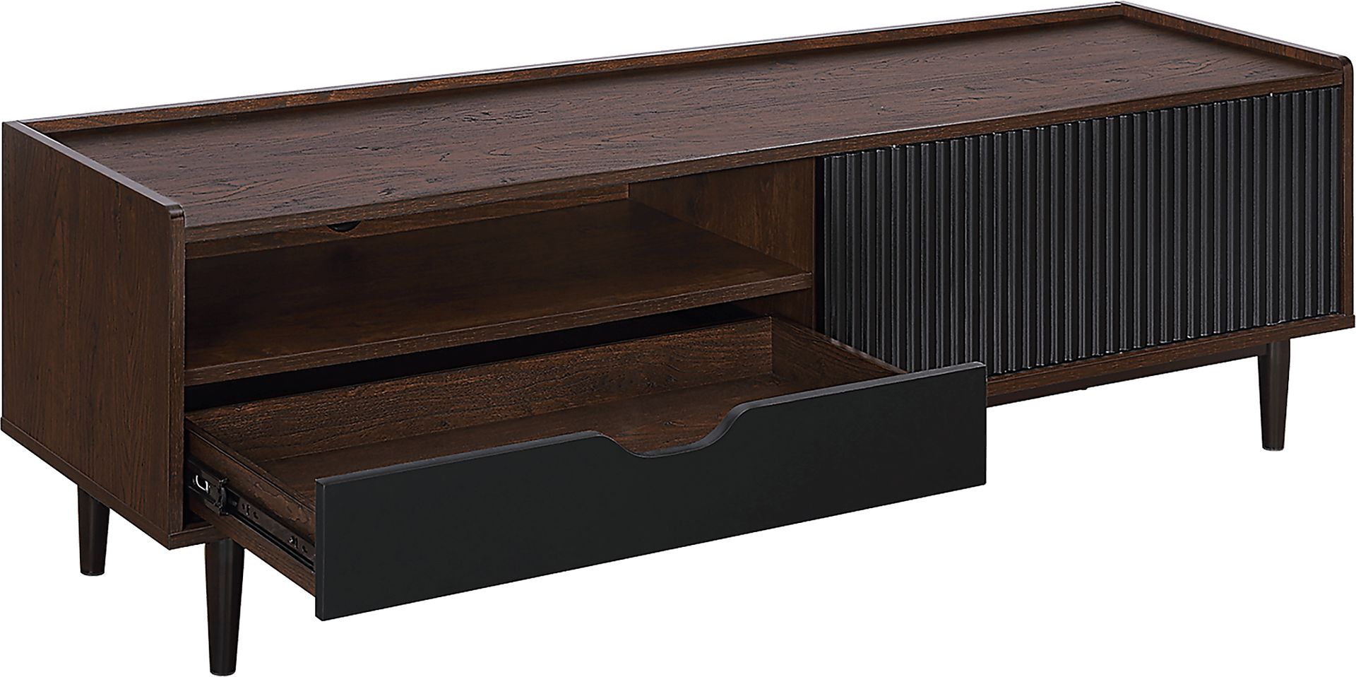 Lindall Black 59.5 in. Console - Image 3