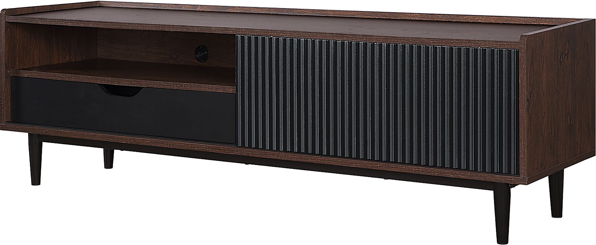 Lindall Black 59.5 in. Console - Image 8