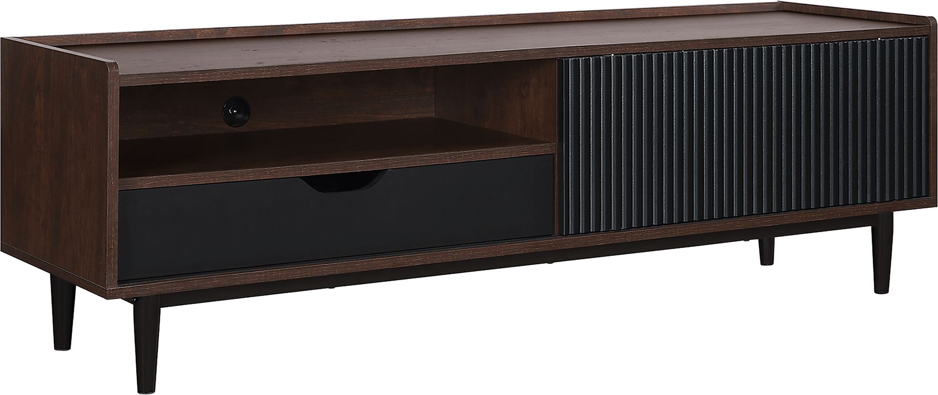 Lindall Black 59.5 in. Console - Image 9