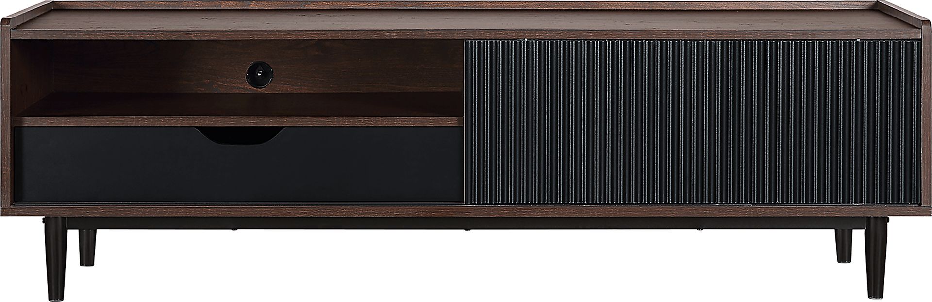 Lindall Black 59.5 in. Console - Image 1