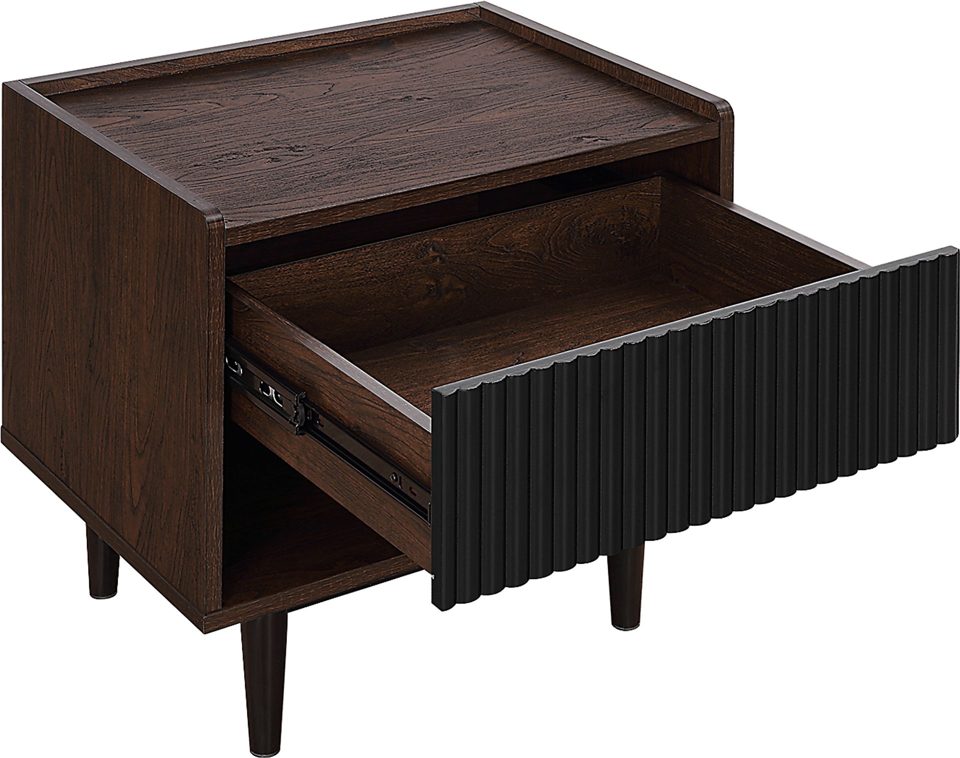 Lindall Black Nightstand - Image 4