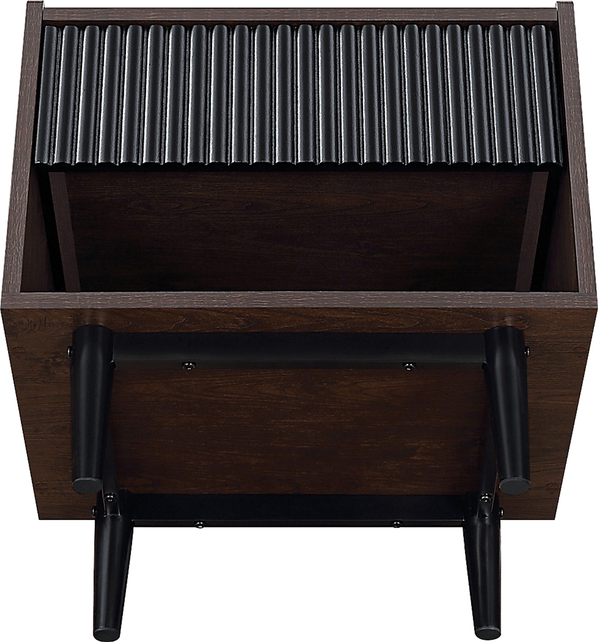 Lindall Black Nightstand - Image 6