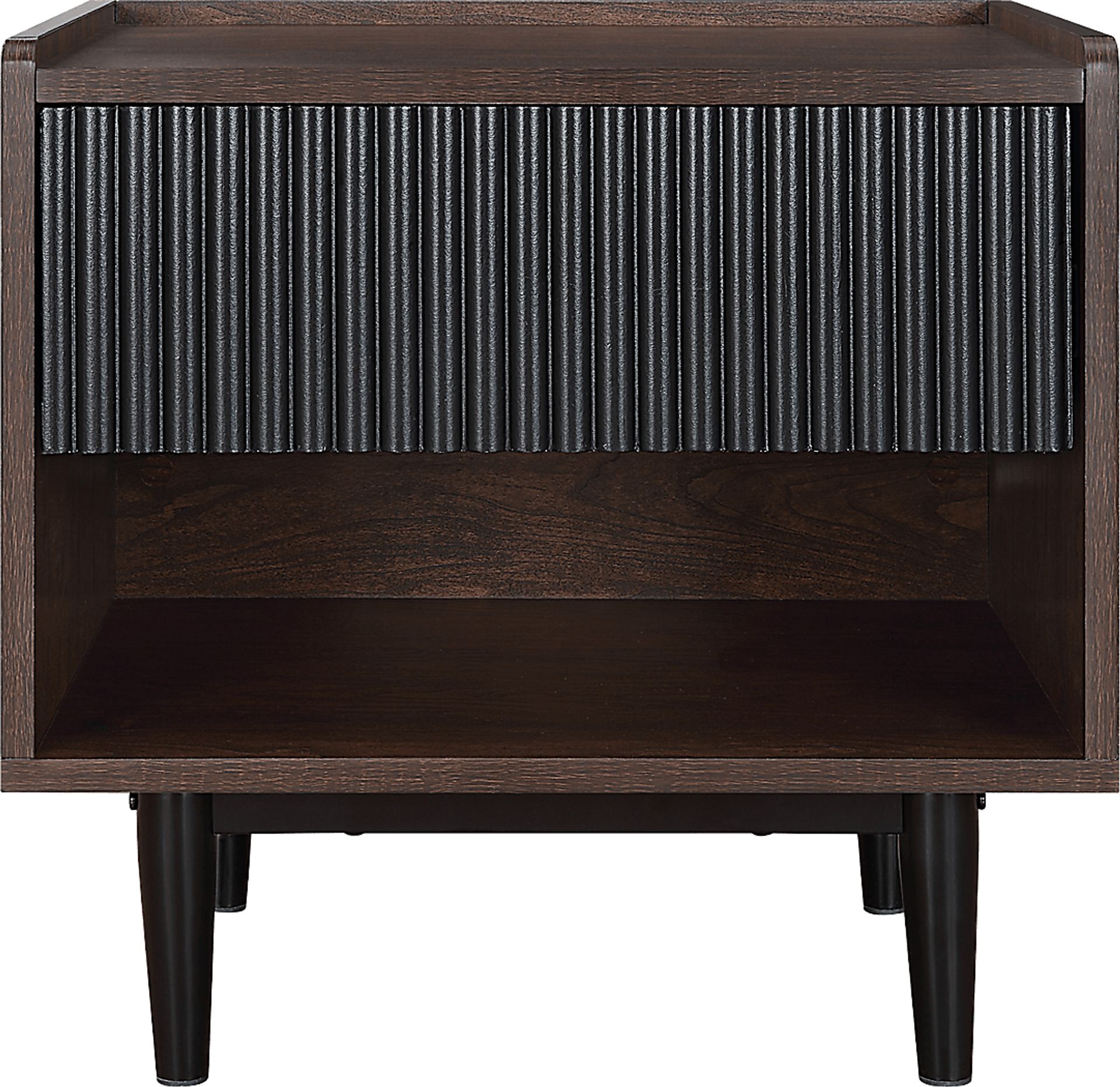 Lindall Black Nightstand - Image 1