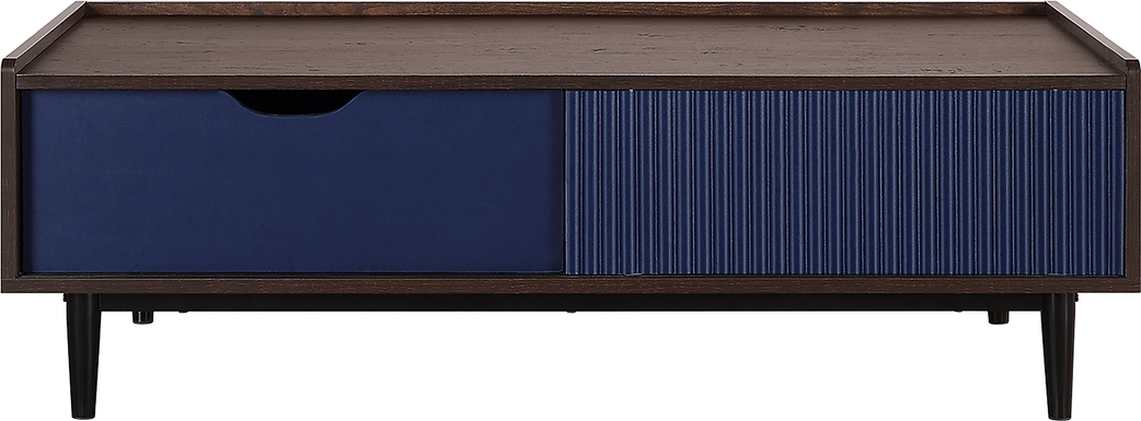 Lindall Navy Cocktail Table