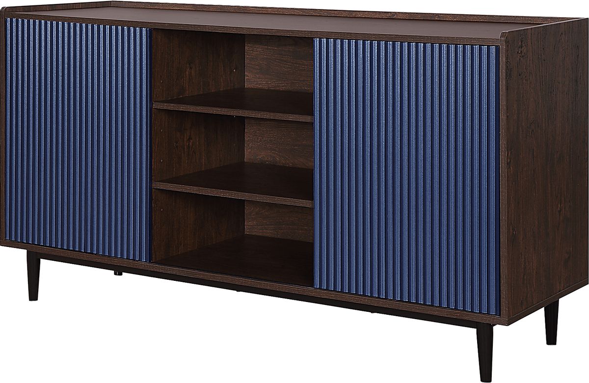 Lindall Navy Blue Sideboard | Rooms to Go