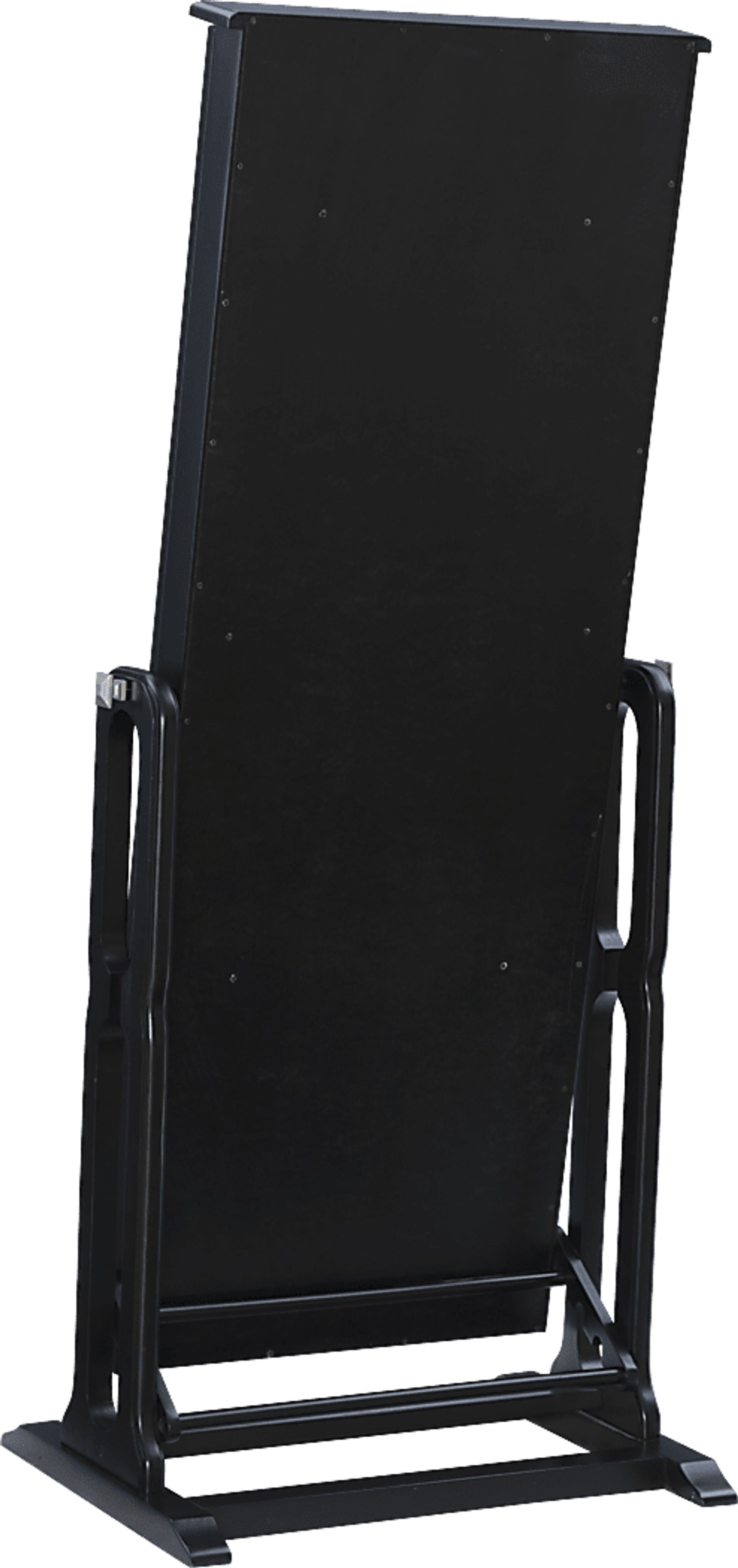 Lindelaan Black Cheval Jewelry Armoire - Image 6