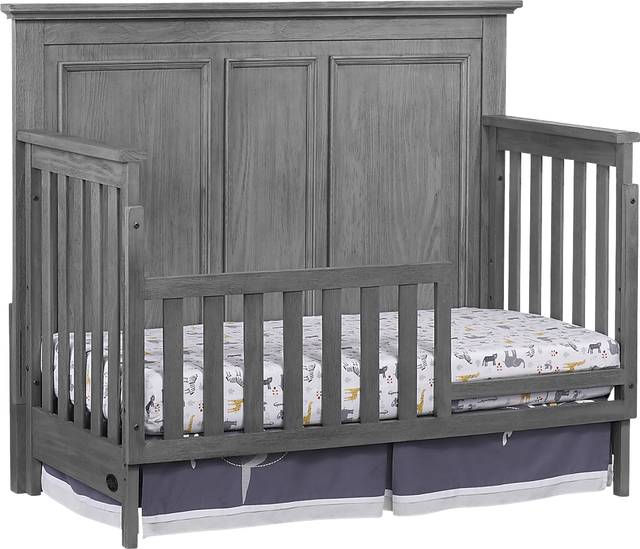 Lindenbrook Gray Convertible Crib - Thumbnail - Image 3