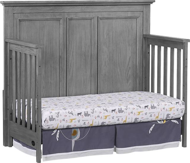 Lindenbrook Gray Convertible Crib - Thumbnail - Image 4