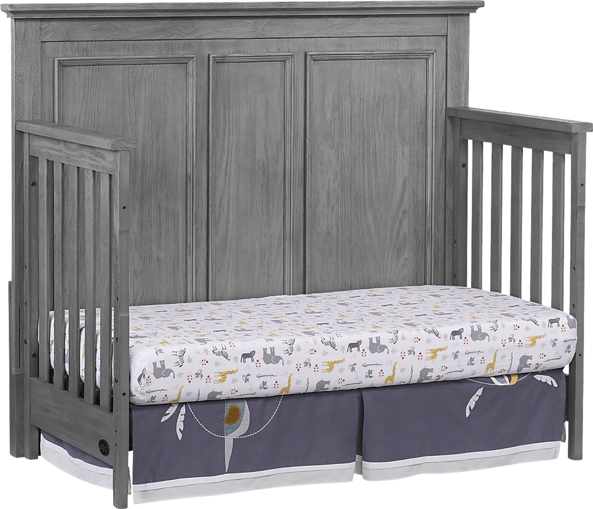 Lindenbrook Gray Convertible Crib - Image 4