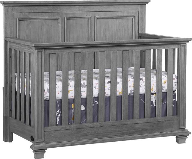 Lindenbrook Gray Convertible Crib - Thumbnail - Image 1